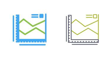 Spline Chart Vector Icon