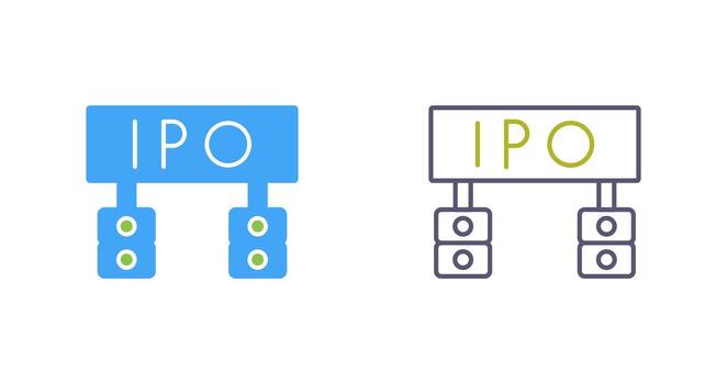 Ipo Vector Icon
