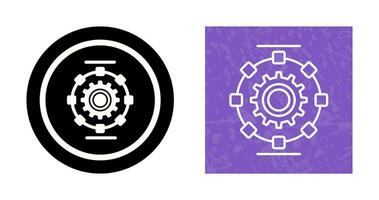Automated Process Vector Icon