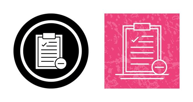 quitar icono de vector
