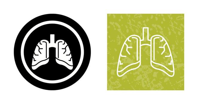 Lungs Vector Icon