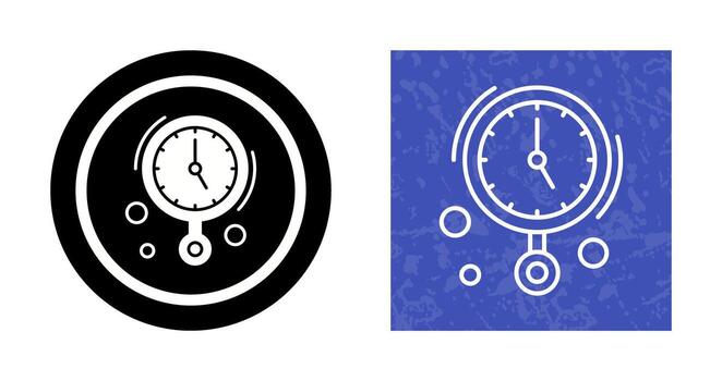Wall Clock Vector Icon
