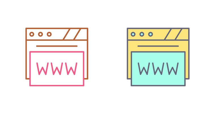 Web Browser Vector Icon