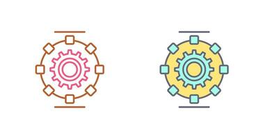 Automated Process Vector Icon