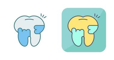 Toothache And Plaque Vector Icon