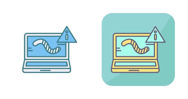 Worm Vector Icon