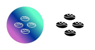Coffee Beans Vector Icon