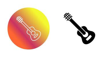 icono de vector de guitarra