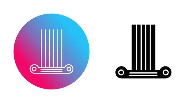 icono de vector de columna