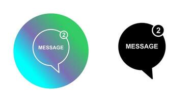 Message Bubbles Vector Icon