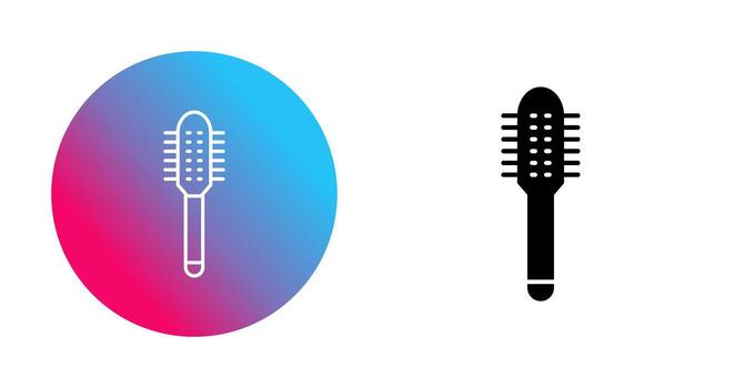 icono de vector de peine