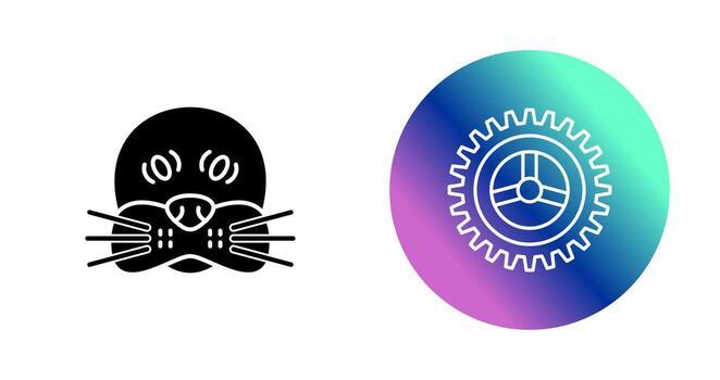 icono de vector de configuración