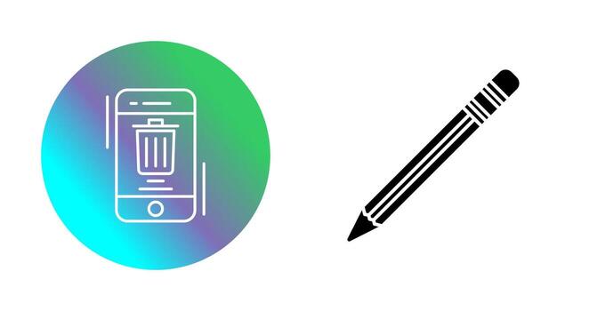 eliminar icono de vector