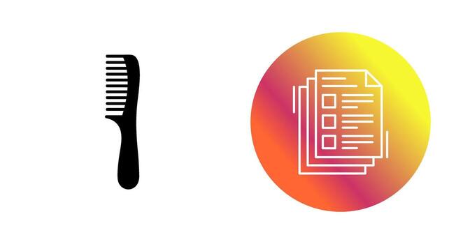 icono de vector de notas