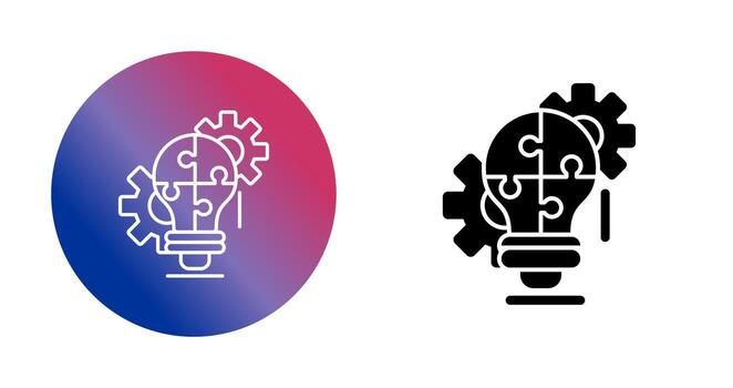 icono de vector de resolución de problemas