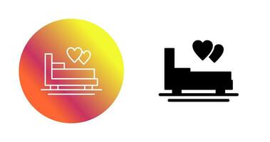 Honeymoon Vector Icon