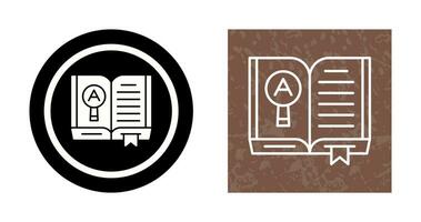 Open Book Vector Icon