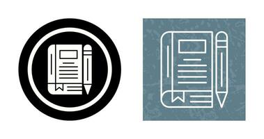 Diary Vector Icon