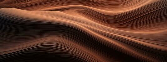 Close-up desert dune textures. AI Generative photo