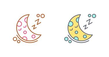 Sleeping Vector Icon