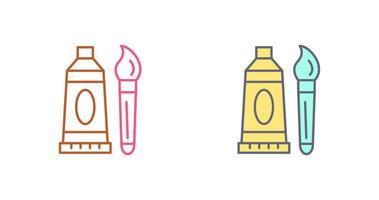 Oil Paint Vector Icon