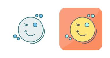Wink Vector Icon
