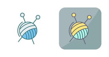 Knitting Vector Icon