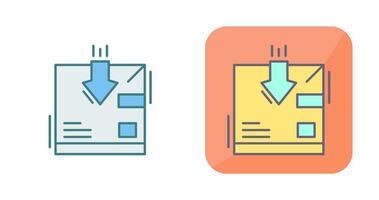 icono de vector de retorno