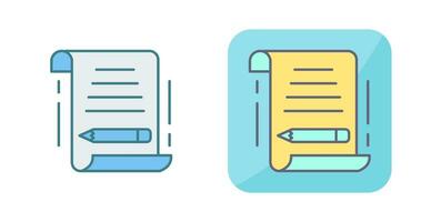 Write Vector Icon