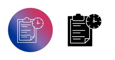 Task Management Vector Icon