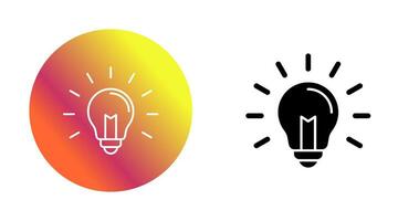 Light Bulb Vector Icon