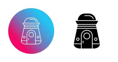 Space Capsule Vector Icon