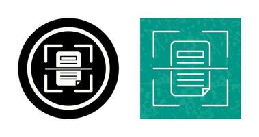 Scan Vector Icon