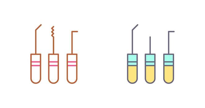 Lockpick Vector Icon