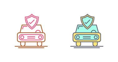 Car Protection Vector Icon