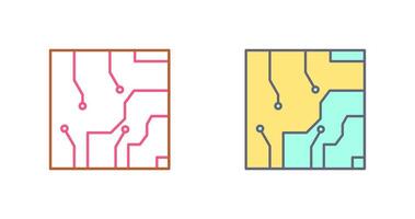 Electrical circuit Vector Icon