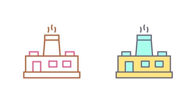 Factory Vector Icon