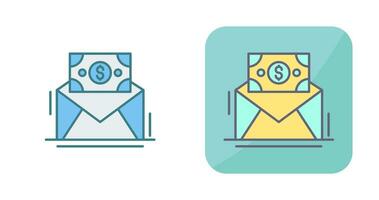 Mail Coin Vector Icon