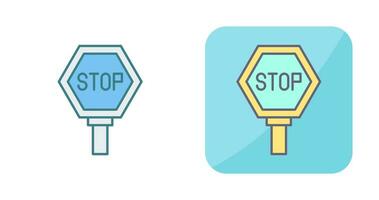 Stop Sign Vector Icon