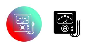 Voltmeter Vector Icon