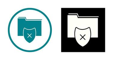 Vulnerable Folder Vector Icon