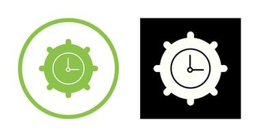 Time Settings Vector Icon