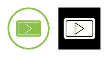 Unique Video Communication Vector Icon