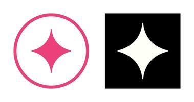 Unique Diamond Vector Icon