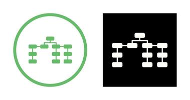 Unique Seo Structure Vector Icon