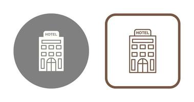 icono de vector de hotel