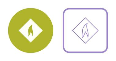 Flammable Material Vector Icon