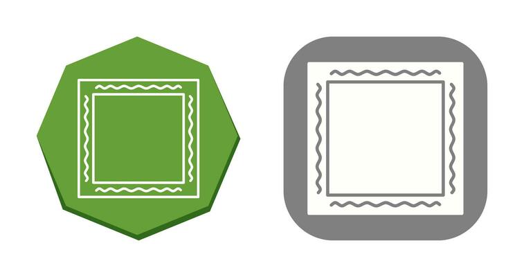 Unique Frame Vector Icon