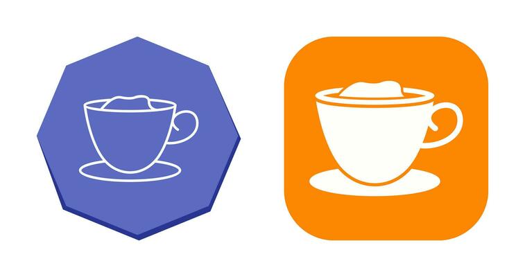 Creamy Coffee Vector Icon