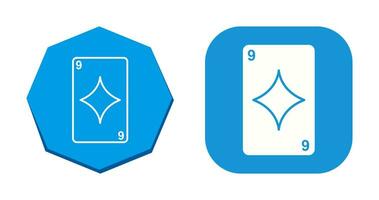 Diamonds Card Vector Icon